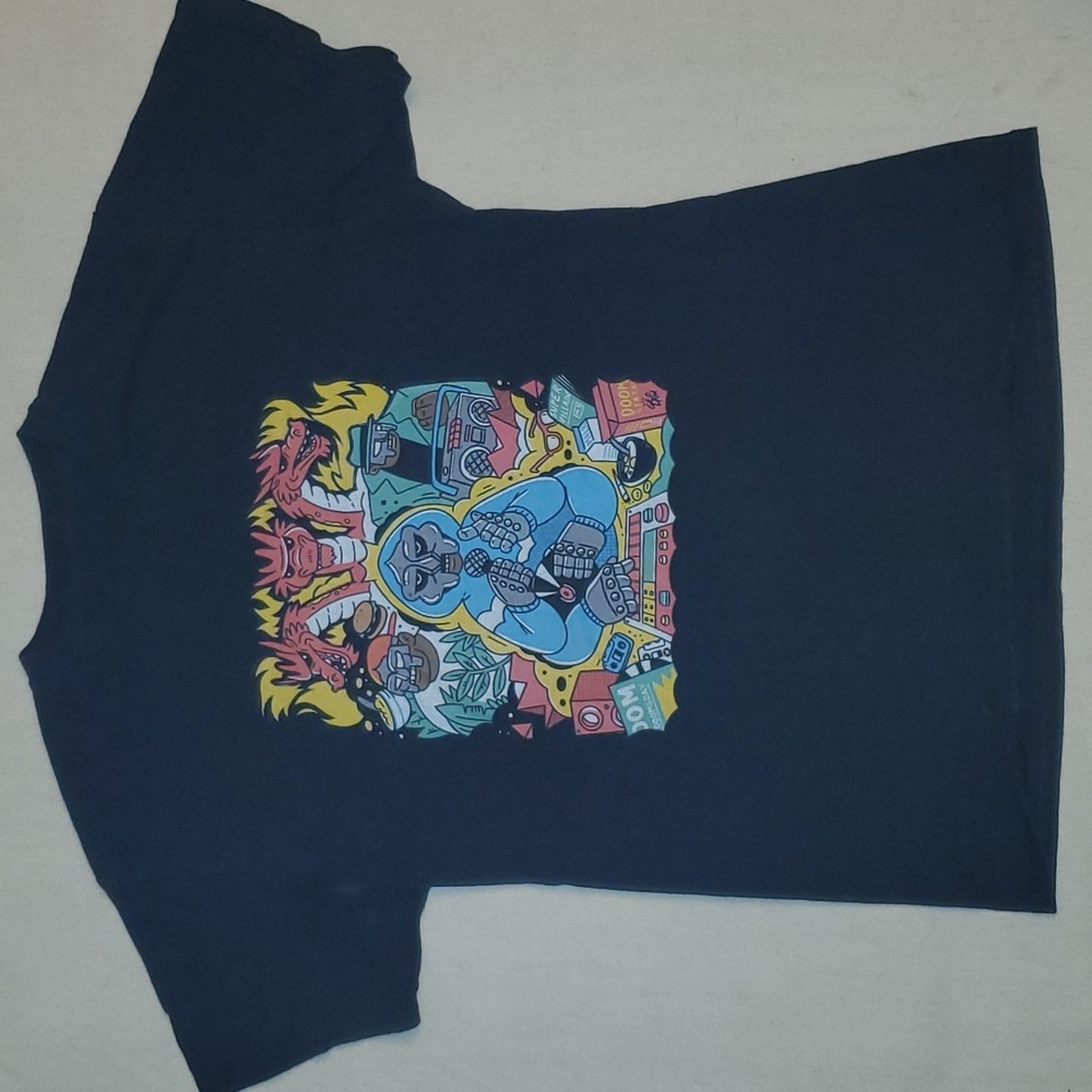 Robot MC mens graphic tee